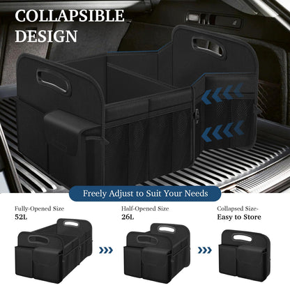 Femuar Waterproof Car Storage Organizer Black
