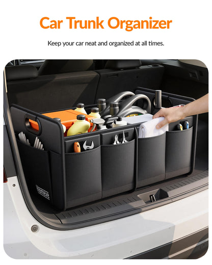 Homeve Foldable Car Trunk Storage Organizer Waterproof