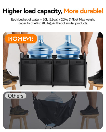 Homeve Foldable Car Trunk Storage Organizer Waterproof